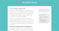 Desktop Screenshot of eloquentbooks.com